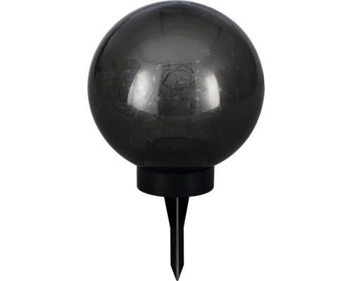 Lampa Solara Eglo Cu Led 2300 K 20 Cm Negru Transparent