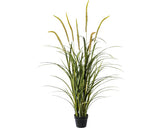 Planta Artificiala Miscanthus In Ghiveci H 135 Cm Verde