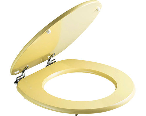 Capac WC universal, inchidere simpla, sampanie 49,3x37,5 cm