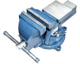 Menghina De Banc 125mm Din Fonta Culoare Albastra, Rotativa
