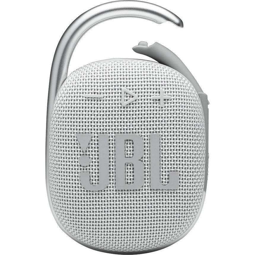 Boxa portabila JBL Clip 4, Bluetooth, IP67, 10H, Alb