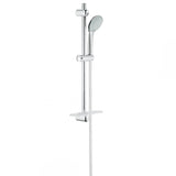 Set dus Grohe Euphoria 110 Duo, 2 functii, tija ajustabila, polita, limitator debit, anti-calcar, compatibil boiler, Crom
