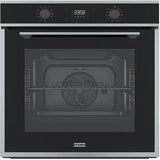 Cuptor incorporabila Franke FMA 97 P XS Inox, Electric, Autocuratare Pirolitica, 71 l, Clasa A+, 9 programe, Display LCD si Butoane Push, Grill, Termostat, Negru/Inox