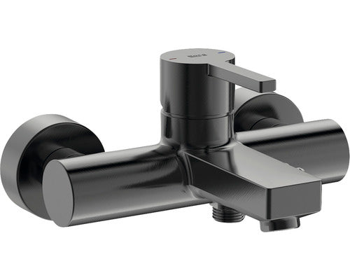 Baterie cada monocomanda Roca Naia brushed titanium black