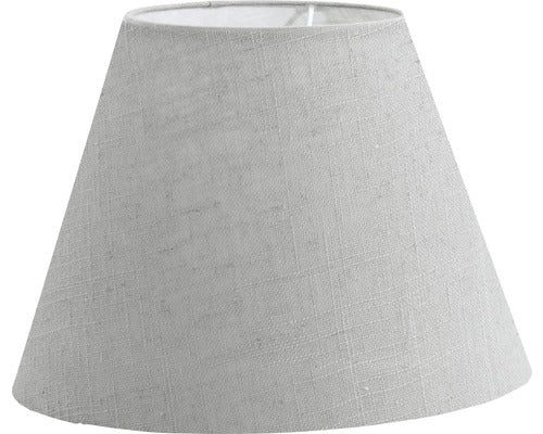 Abajur Textil Vintage E14 Ø205 Mm, 145 Mm, Gri