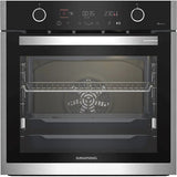 Cuptor incorporabil GRUNDIG GEBM19400BCH, Electric, Autocuratare Catalitica, 70 l, Clasa A+, Negru-Inox