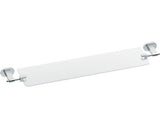 Etajera baie Ravak Chrome, 63 cm, sticla mata/crom lucios