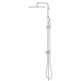 Coloana de dus Grohe Tempesta Cosmopolitan 250 Cube 26694000, 1/2'', dus fix 250 mm, diverter, 1 pulverizare, anti-calcar, Crom