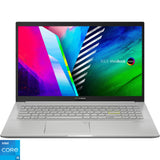 Laptop ASUS Vivobook 15 K513EA cu procesor Intel® Core™ i5-1135G7, 15.6", Full HD, 8GB, 512GB SSD, Intel Iris Xᵉ Graphics, No OS, Spangle Silver