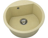 Chiuveta Bucatarie Rotunda Fat Avangard 223 Ø51 Cm, Granixit Sunny Bay