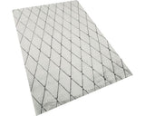 Covor Romance Cutout Model Romburi Gri 160x230 Cm