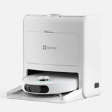 Aspirator Robot EZVIZ RS2 cu Mop detasabil, statie de andocare inclusa, 4000 PA, 5200 mAh Li-ion, Alb