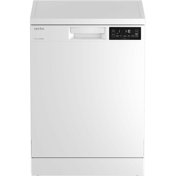 Masina de spalat vase Arctic DFN2842, 14 seturi, 8 programe, Tablet, AquaPower, Silent Inverter Motor, Clasa E, 60 cm, Alb