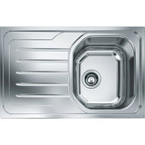 Chiuveta bucatarie inox Franke OLX 611, picurator stanga, 790 x 500 mm, Inox lucios