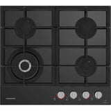 Plita incorporabila GRUNDIG GIGL6254250, Gaz, 4 arzatoare, Negru