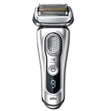 Set Aparat de ras BRAUN Series 9 9370cc, Acumulator, Wet&Dry, Argintiu