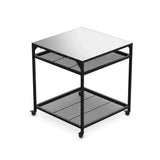 Masa mare de lucru L 80cm x l 80cm x H 90 cm pentru cuptor pizza Ooni