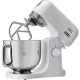 Robot de Bucatarie KENWOOD KMix KMX750AW, vas 5l, 1000W, 6 Trepte Viteza, Alb-Argintiu