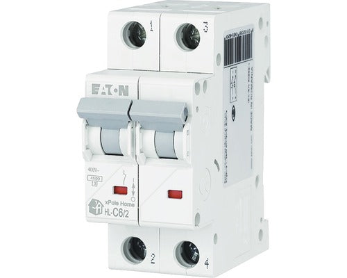 Disjunctor Electric Modular Eaton Xpole Home 2p 6a 4, 5ka, Curba C