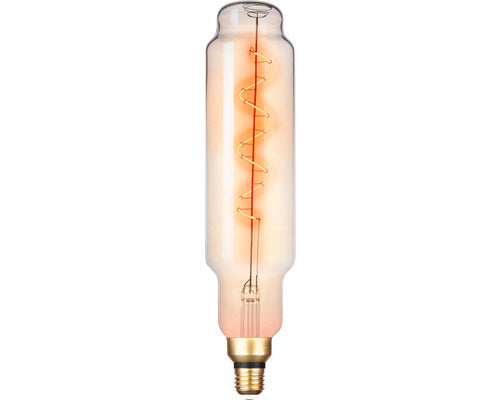 Bec Vintage Led Flair E27 4w, Glob Cilindru Tt75, Durata Viata 15.000 H