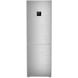 Combina frigorifica Liebherr CNsfd 5233, 330 l, NoFrost, EasyFresh, DuoCooling, BluPerformance, Clasa D, 185.5 cm, Inox