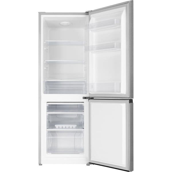 Frigider combinat Gorenje RK14EPS4, clasa energetica E, 175 L, H: 143 cm, 3 compartimente congelator, Argintiu