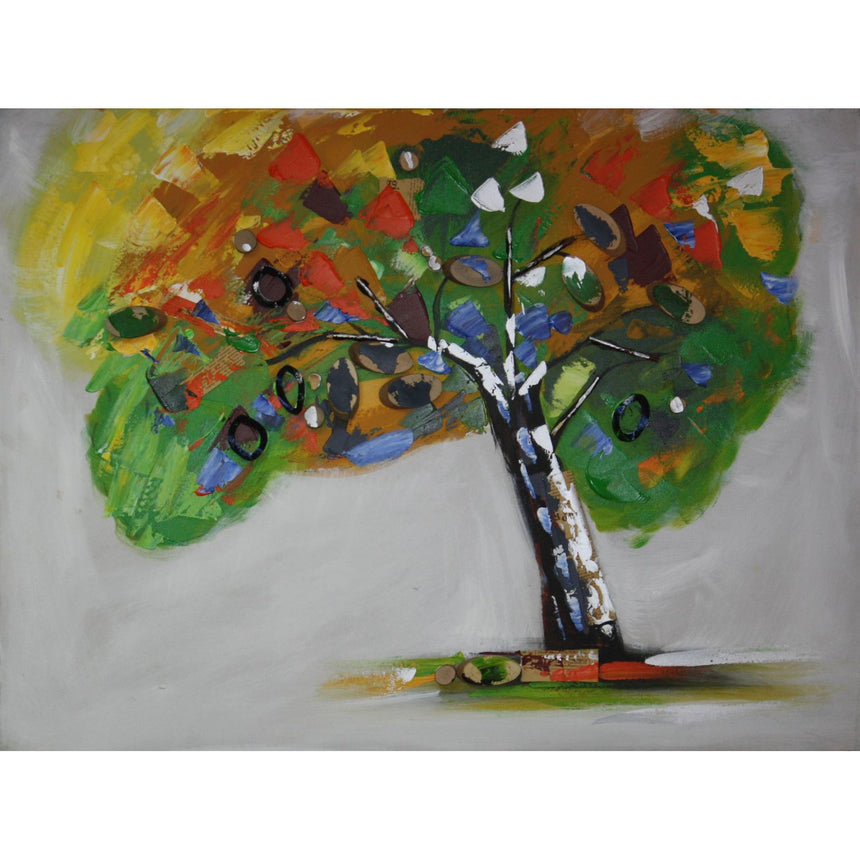 Tablou pictat manula Curcubeu, Mendola Interior, 60x80cm