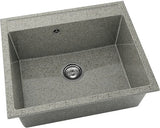 Chiuveta Bucatarie Cu O Cuva Fat Avangard 227 60x51 Cm, Fara Picurator, Granixit Tweed