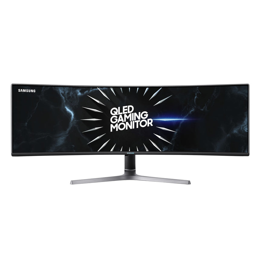 Monitor Curbat Gaming QLED VA Samsung Odyssey 49", Dual QHD, 120Hz, Display Port, FreeSync2, HDR1000, LC49RG90SSRXEN