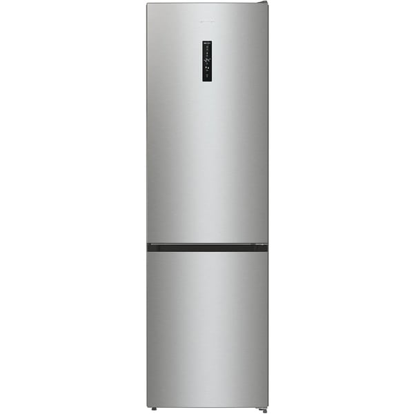Combina Frigorifica GORENJE NRK62CA2XL4, No Frost Plus, 361 l, H 200 cm, Clasa C, Argintiu