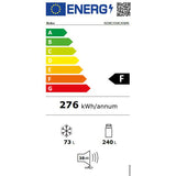 Frigider cu doua usi Beko RDNE350K30WN, 313 l, NeoFrost Dual Cooling, HarvestFresh, AeroFlow, Compresor ProSmart Inverter, Clasa F, H 172 cm, Alb