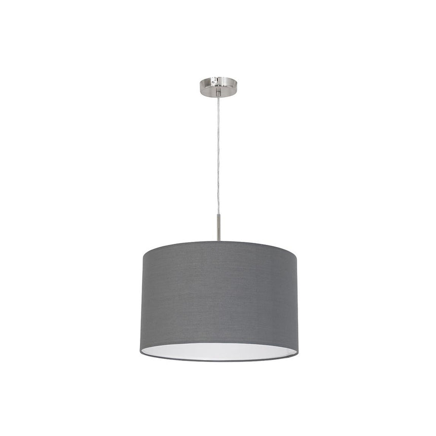 Lustra cu cablu, Eglo, 1xE27, 60W, 230V, Argintiu