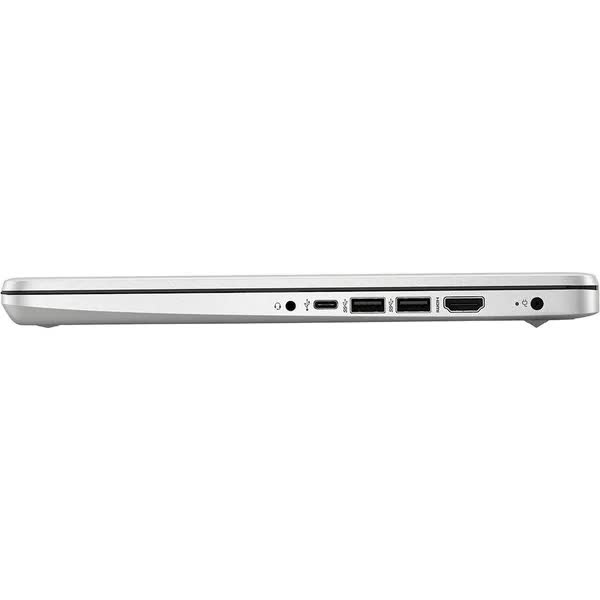 Laptop ultraportabil HP 14s-dq5007nq cu procesor Intel(r) Core(tm) i3-1215U pana la 4.40 GHz, 14", Full HD, 16GB, 512GB SSD, Intel(r) UHD Graphics, Windows 11 Home, Natural Silver