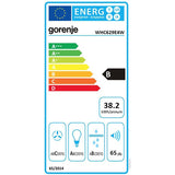 Hota, Gorenje, 60 cm, 450 mc/h, LED, 2 W, Filtre de grasime din aluminiu, Argintiu