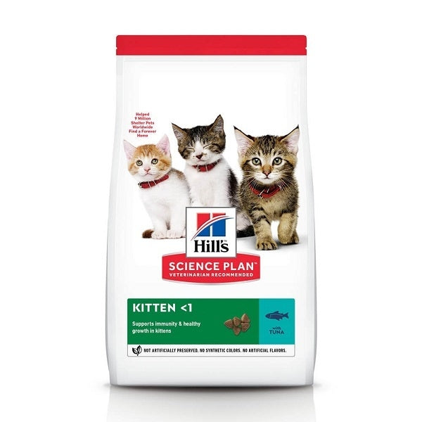 Hrana uscata pentru pisici Hill's SP Feline Kitten, Ton, 1.5kg