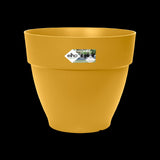 Ghiveci Vibia Campana 30 cm rotund, culoare galben