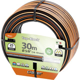 Furtun pentru gradina Claber Top Black 9039, 5/8 diametru, 14-19 mm, 30 m lungime,presiune 12 bar,tratament anti alge,rezistenta UV