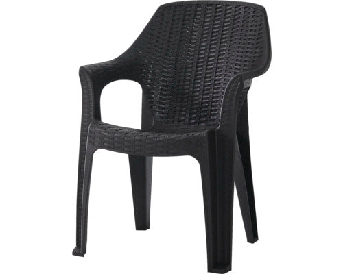 Scaun Plastic Babel 61x80x65 Cm Antracit