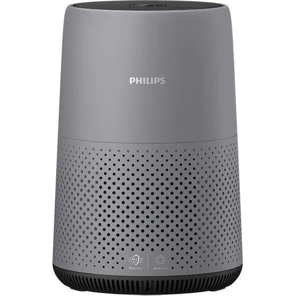 Purificator de aer Philips AC0830/10, CADR 190m3/ora, filtru Hepa si Carbon activ, senzor inteligent, 99.95% particule de aer purificate, 20W, 49m2, 60 dB(A), display digital, senzor de calitate a aerului, mod de noapte, mod automat, 2 viteze