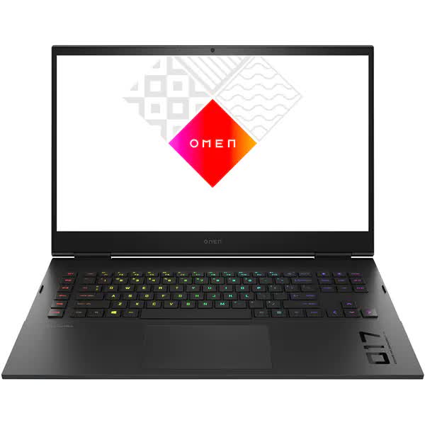 Laptop Gaming HP Omen 17-ck1015nq, Intel Core i7-12700H pana la 4.7GHz, 17.3" Full HD, 16GB, SSD 512GB, NVIDIA GeForce RTX 3070 Ti 8GB, Free DOS, Negru