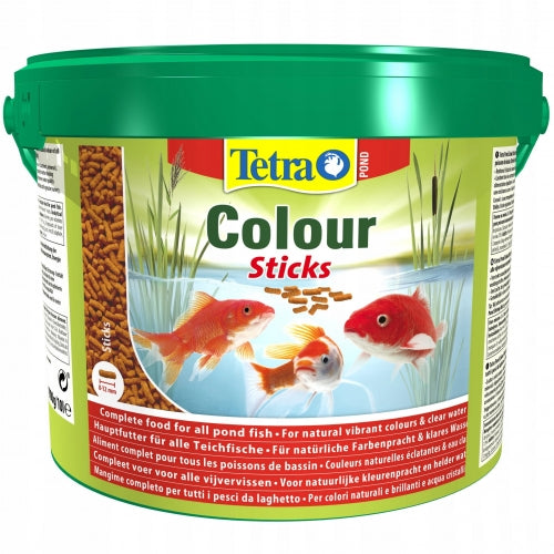 Hrana pentru pesti de iaz, Tetra, Colour Sticks, 10 L