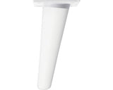 Picior Mobila Rotund Tarrox Scandia Balance Ø24-48x150mm, Lemn Alb