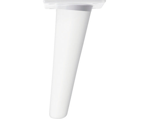 Picior Mobila Rotund Tarrox Scandia Balance Ø24-48x150mm, Lemn Alb