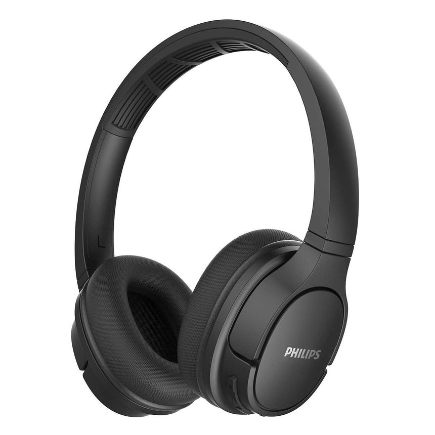 Casti Audio On-Ear Sport Philips, TASH402BK/00, Bluetooth, Autonomie 20h, Negru