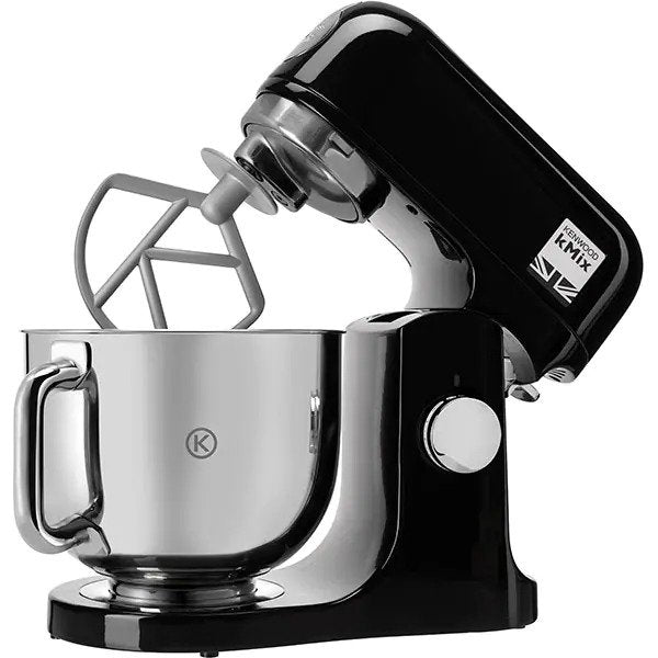 Robot de bucatarie KENWOOD kMiX KMX750AB, Vas 5l, 1000 W, 6 Trepte Viteza, Negru-Argintiu