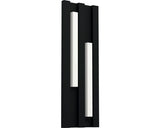 Aplica Cu Led Integrat Fandina 4, 2w 1000 Lumeni, Pentru Exterior Ip44, Negru