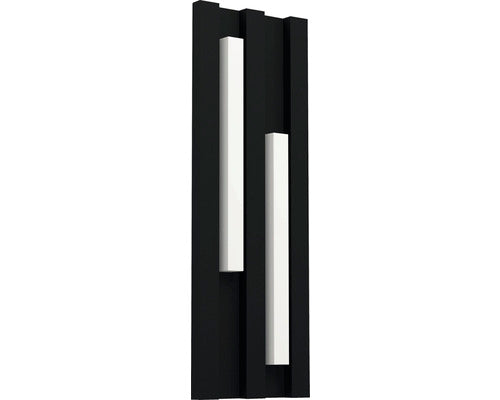Aplica Cu Led Integrat Fandina 4, 2w 1000 Lumeni, Pentru Exterior Ip44, Negru