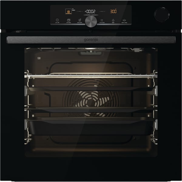 Cuptor incorporabil, Gorenje, 77L, clasa energetica C, Negru