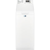 Masina de spalat rufe cu incarcare verticala Electrolux EW6TN5261, 6 kg, 1200 rpm, Clasa D, SensiCare, TimeSave, Start intarziart, Alb