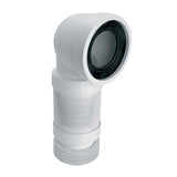 Racord scurgere, McAlpine, 90 grade, 260-440mm, Alb